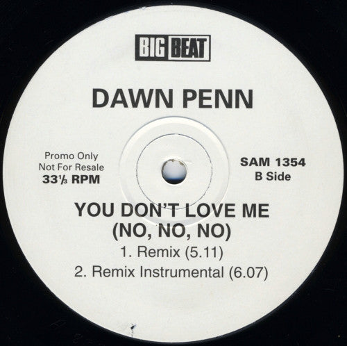 Dawn Penn ‎– You Don't Love Me (No, No, No)