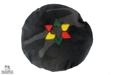 LOCKSMAN grey camouflage - W/ Red Gold and Green Star of David & Africa Imprint