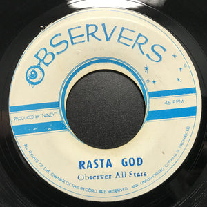 Ken Boothe / Observer All Stars* ‎– Silver Words / Rasta God