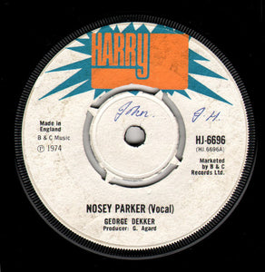 George Dekker ‎– Nosey Parker