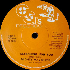 The Maytones ‎– Searching For You