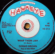 Dennis Brown / Ossie All Stars ‎– Whip Them Jah