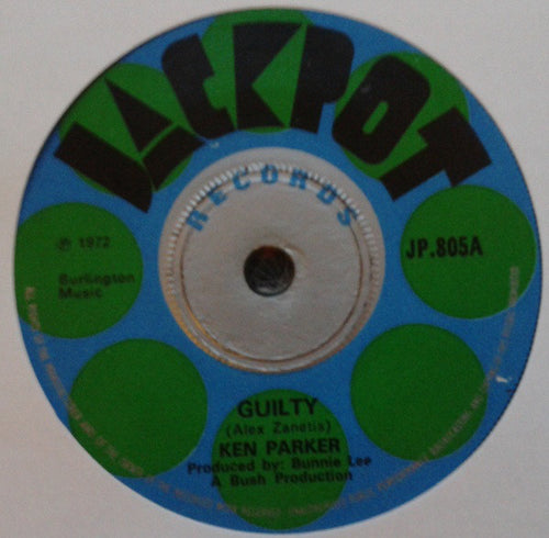 Ken Parker  The Aggrovators ‎– Guilty  Guilty (Version)