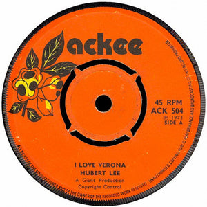 Hubert Lee ‎– I Love Verona  Version