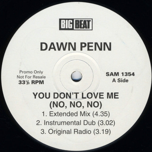 Dawn Penn ‎– You Don't Love Me (No, No, No)